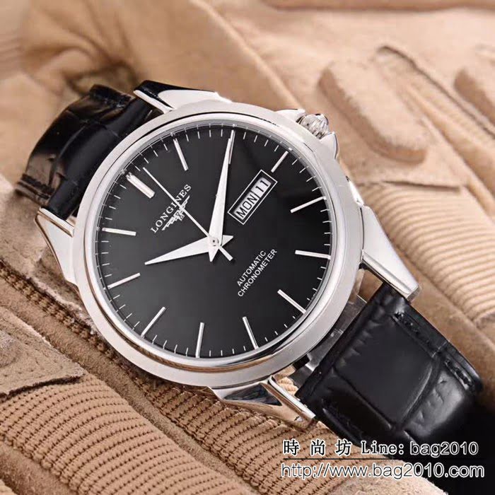 LONGINES浪琴 經典大三針 全自動機械 精品男士腕表 WSS0868